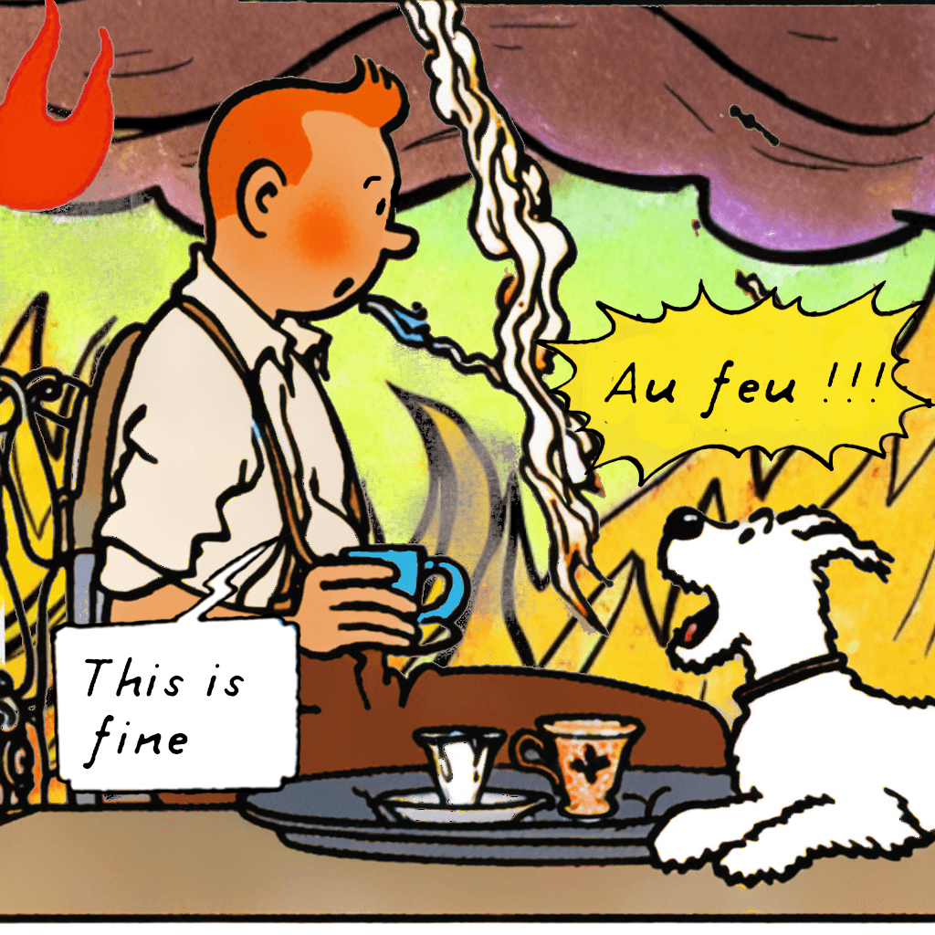 tintin-this-is-fine